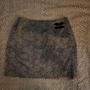 Elegant Lace Patterned Skirt